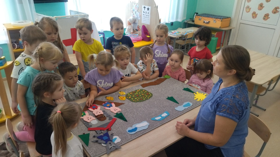 Театр из чемоданчика в гостях у ребят Театр из чемоданчика в гостях у ребят.